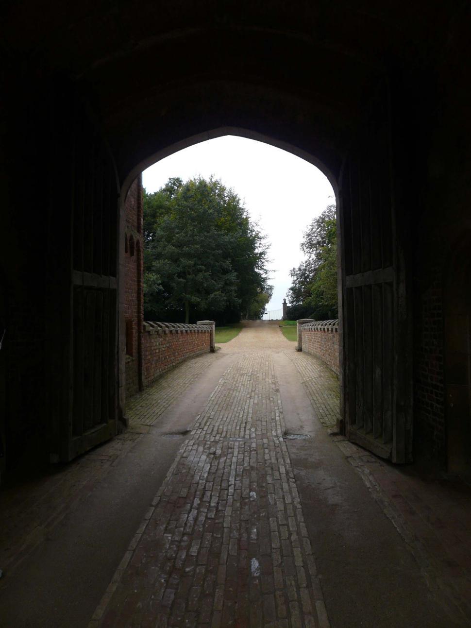 Free Image of Oxburgh Castle Gate 