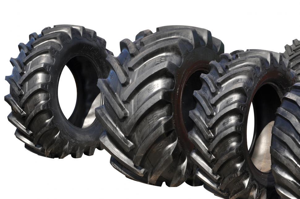 Free Image of Tractor tyres 