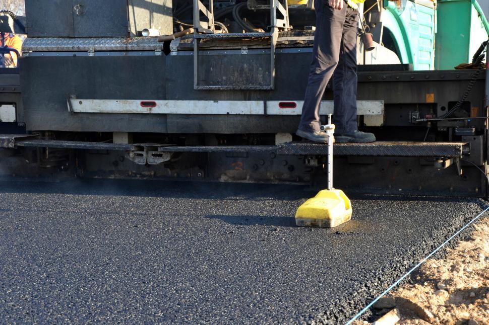 Free Image of Asphalt paving 