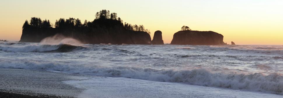 Free Image of Rialto Beach Sunset 