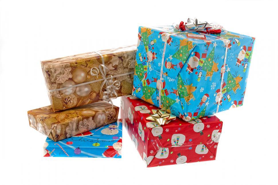 Free Image of Christmas Presents 