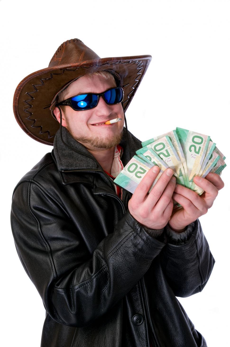 Free Image of Cowboy Success 