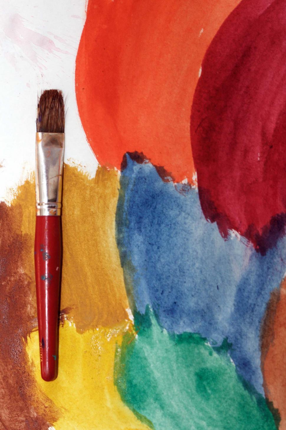 Free Image of Painted colors 