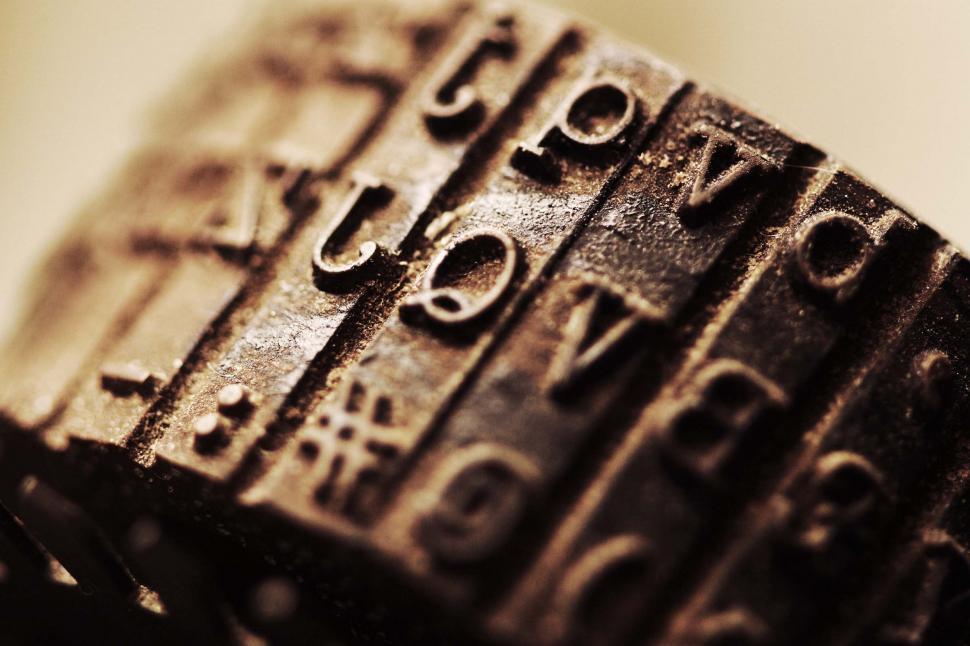 Free Image of Typewriter wheel 