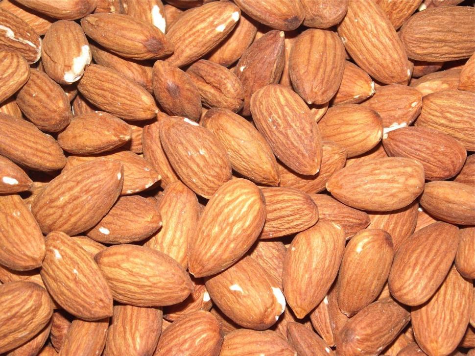 Free Image of Almonds 