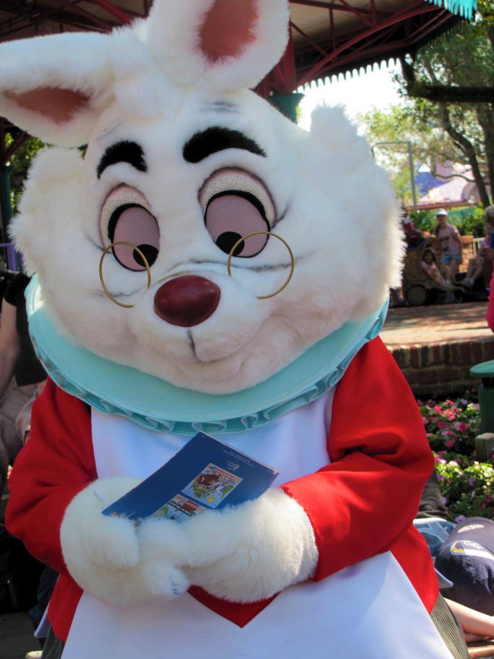 Free Image of Alice in Wonderland Rabbit 
