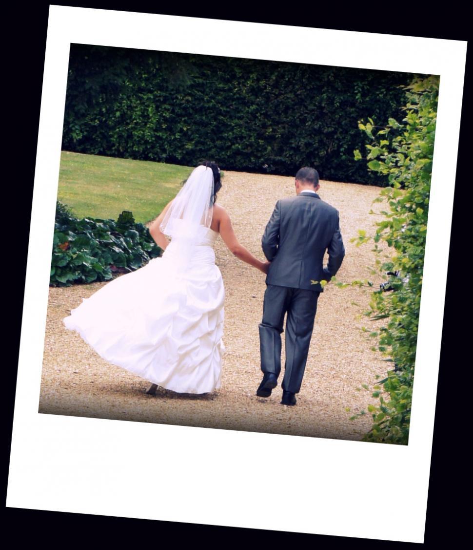 Free Image of Bride & Groom 