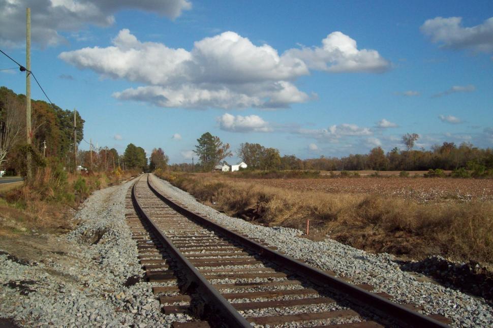 Free Image of A Train Has Been Here 
