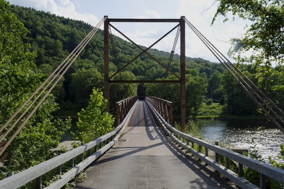 Free Image of Little Equinunk Bridge aka Kellams Bridge 