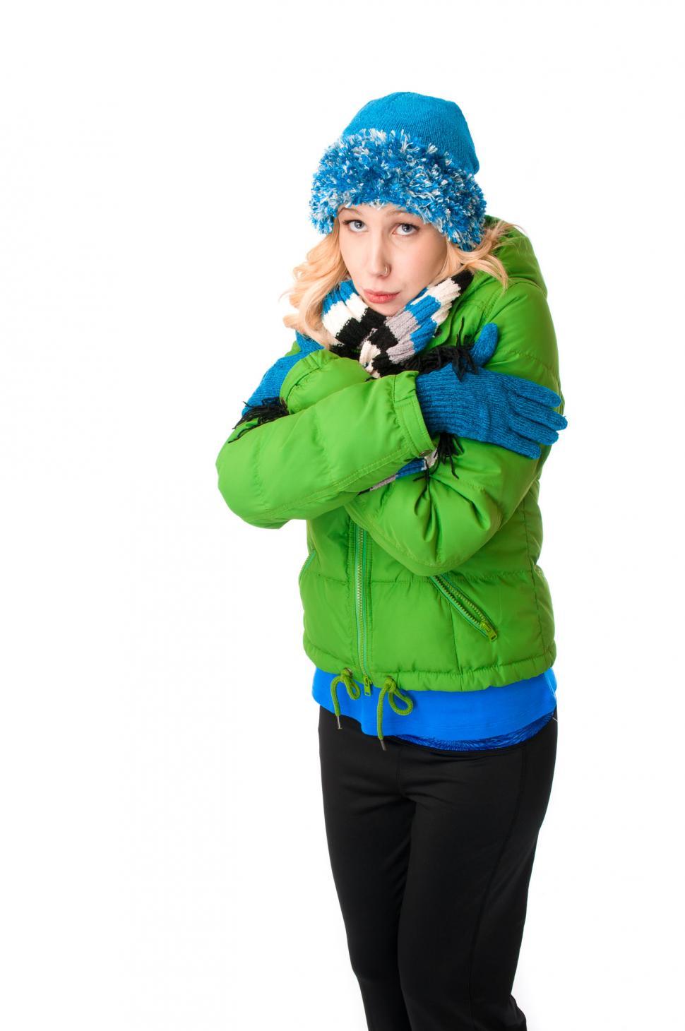 Free Image of Standing and Shivering 