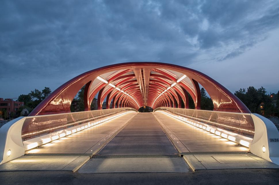 Free Image of Calgary Peace Bridge 