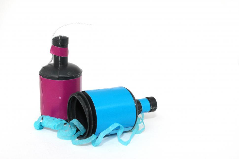 Free Image of party poppers! 