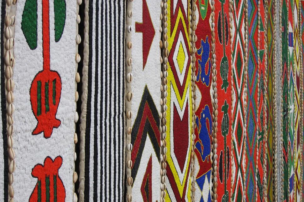 Free Image of Diverse Patterns Adorning a Wall 