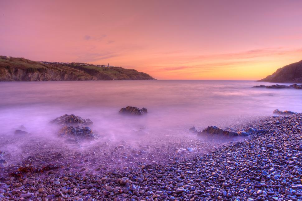 Free Image of Beach sunrise 
