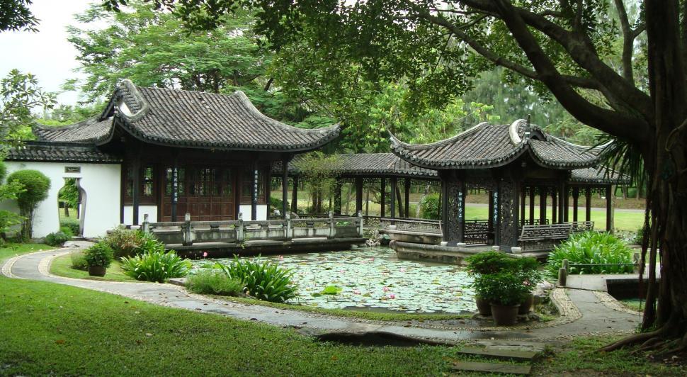 Free Image of Chinese Style Houses in Bangkok 