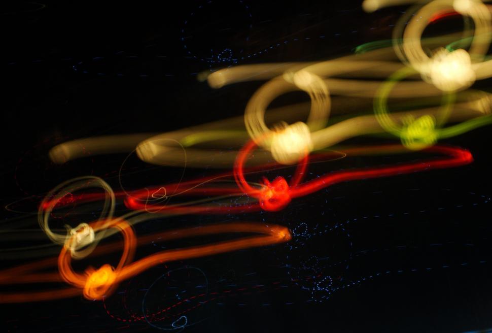 Free Image of Light Trails 