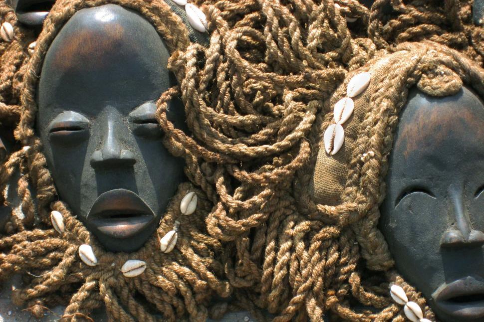 Free Image of African Masks 