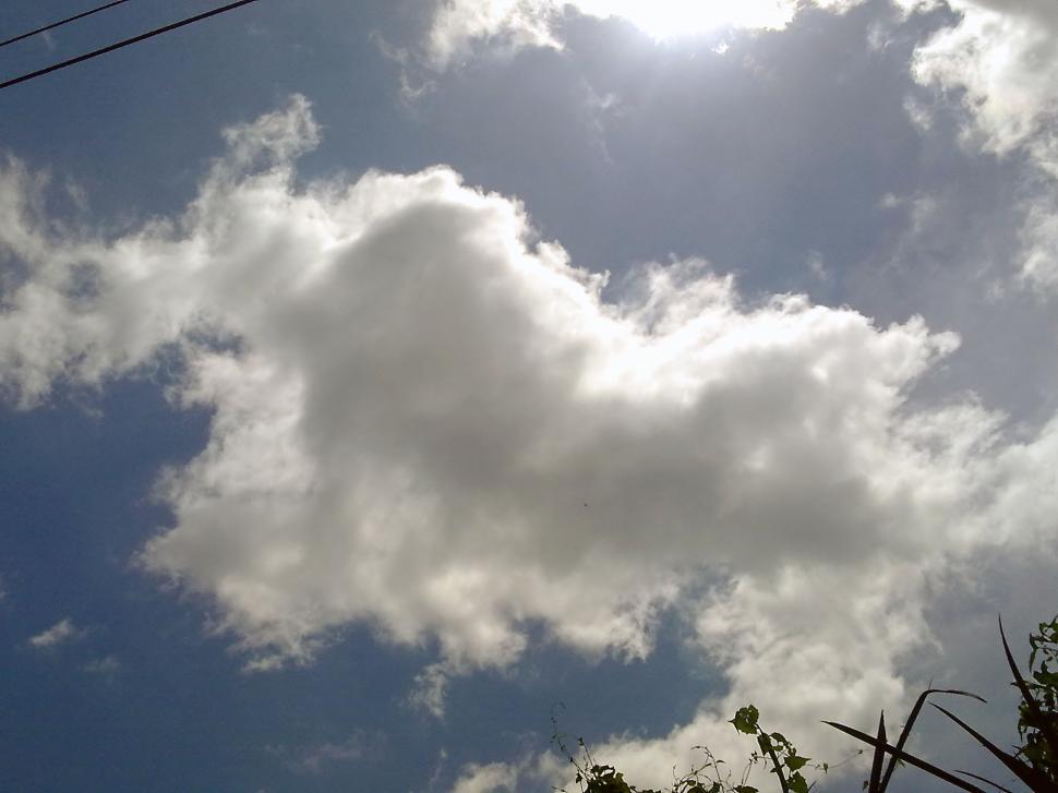 Free Image of Grey Cloudy Sky 