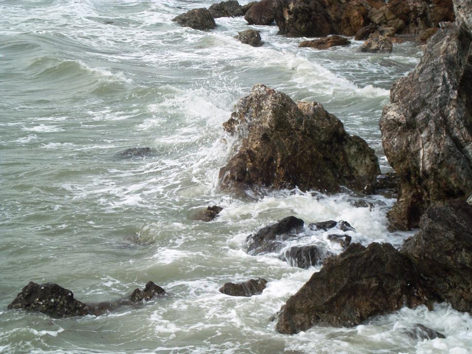 Free Image of Rocky Coastline 