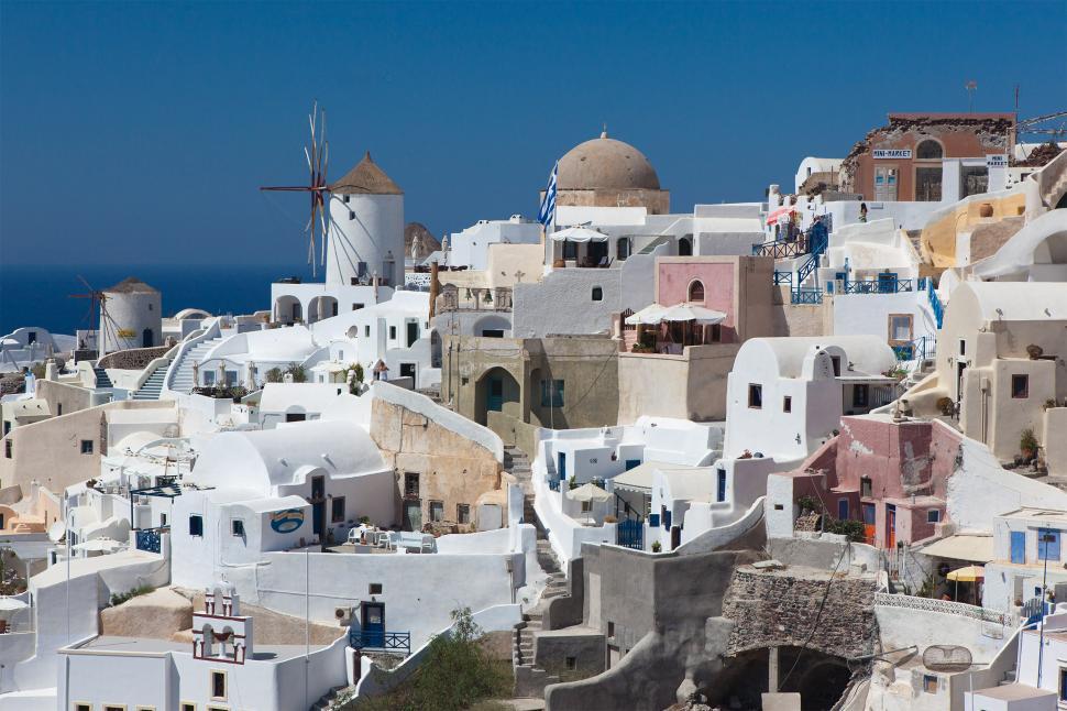 Free Image of Santorini 