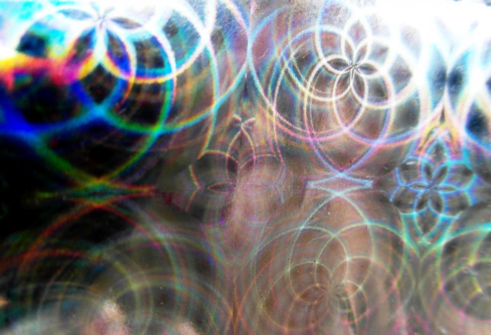 Free Image of Abstract Rainbow Patterns 