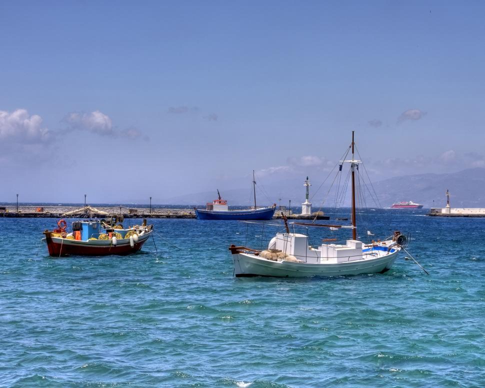Free Image of Fishing Boats 