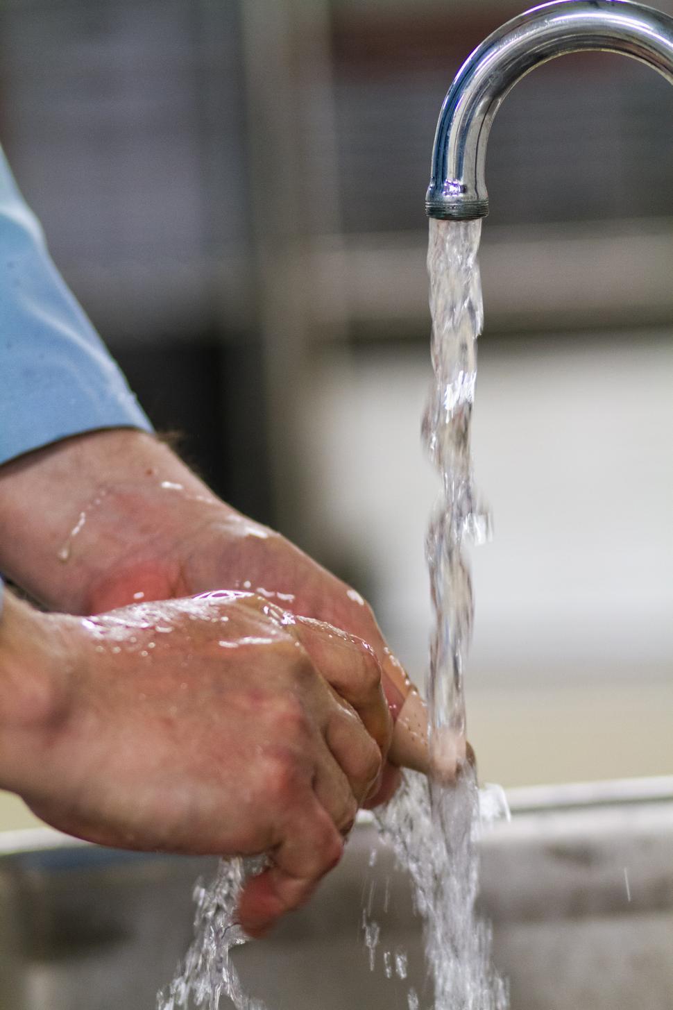 Free Image of Hand Washing 