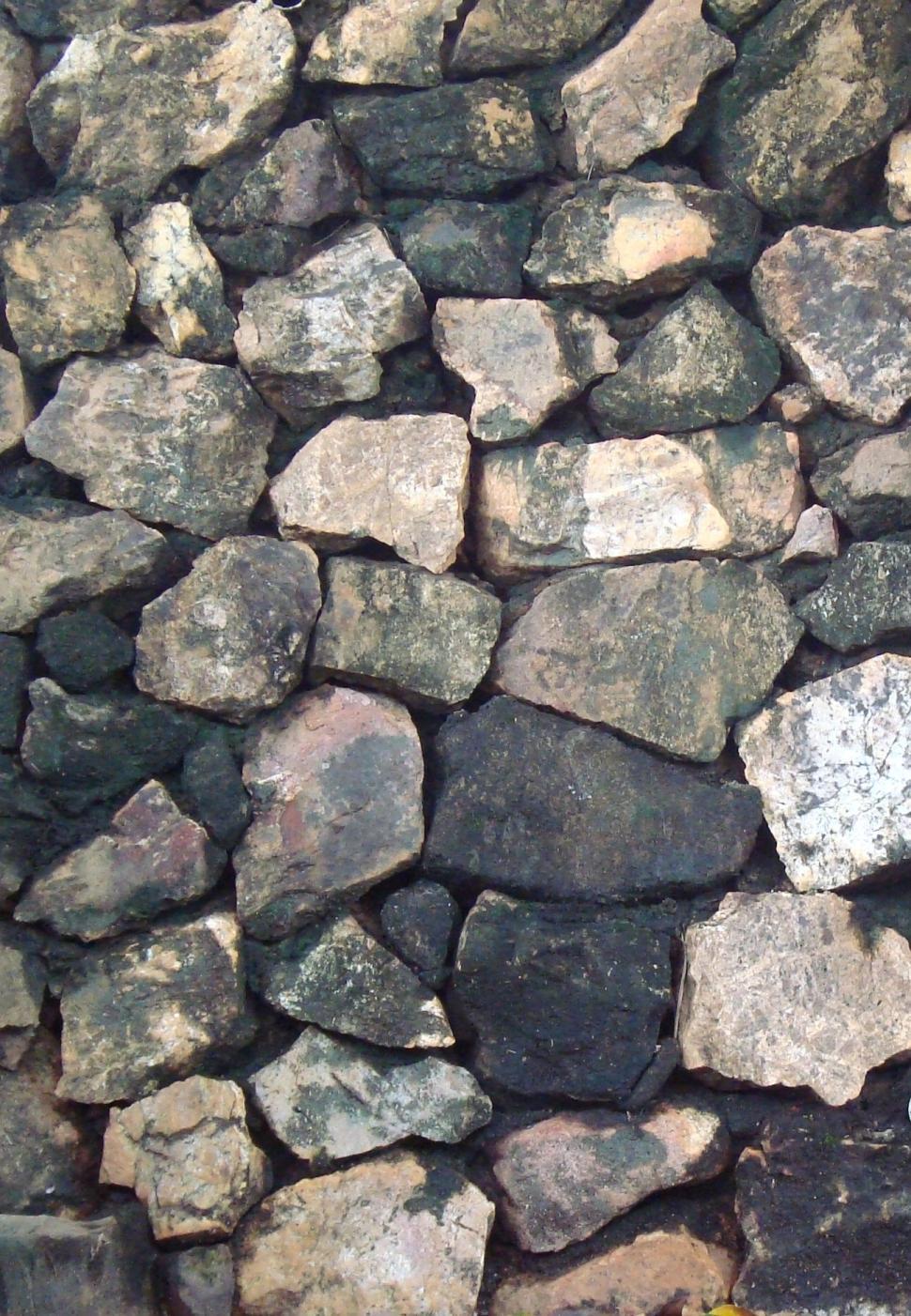 Free Image of Stone wall background 