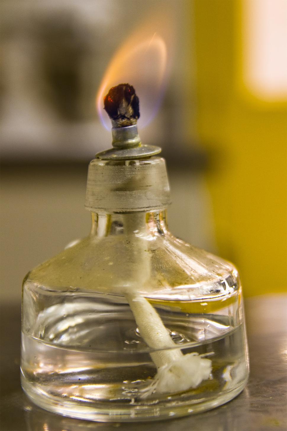 Free Image of Lamp with wick 