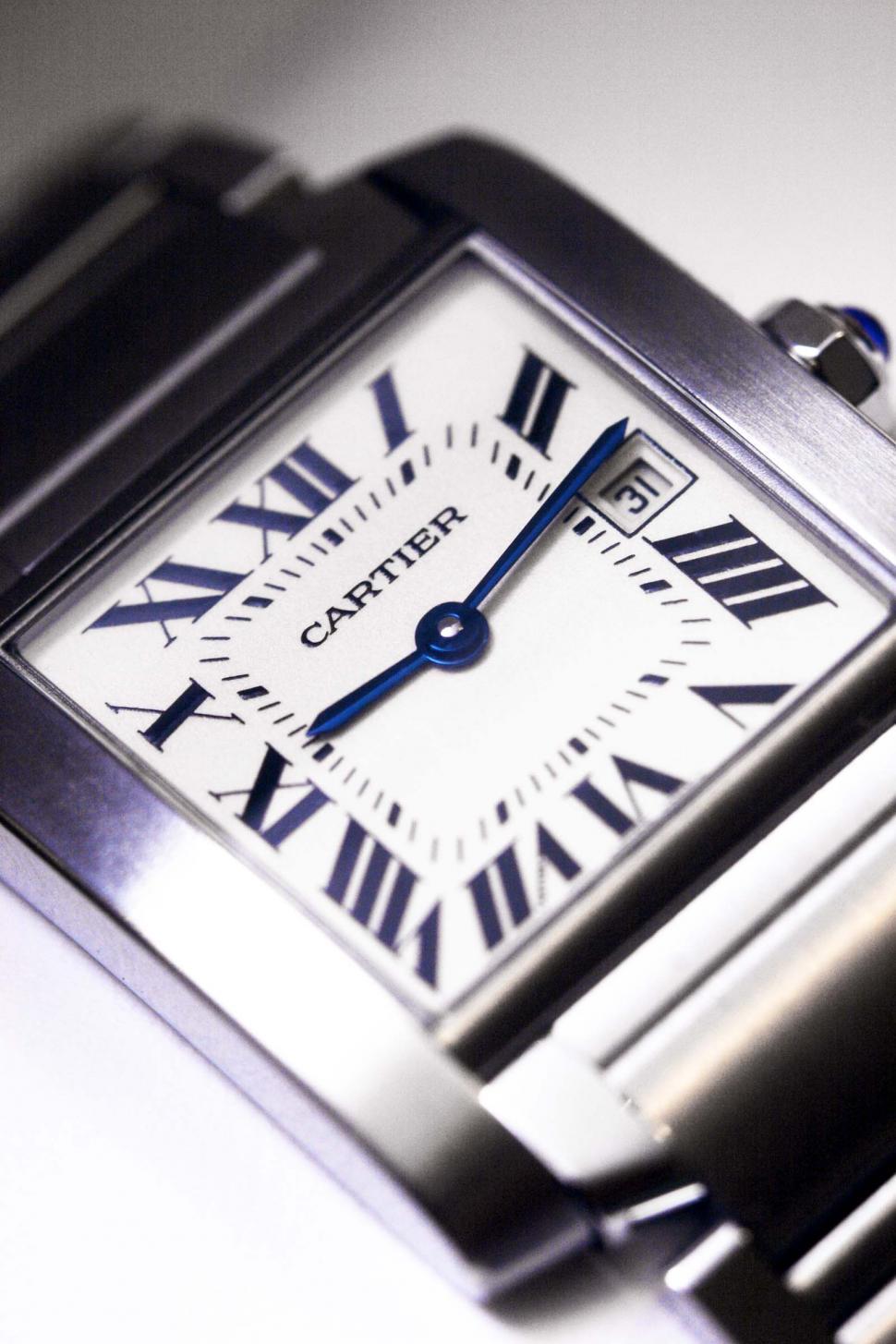 Free Image of Luxury tank style watch 