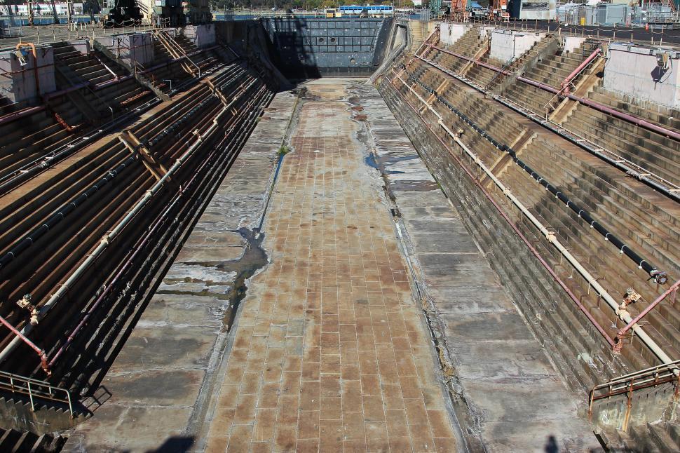Free Image of Old Dry Dock 