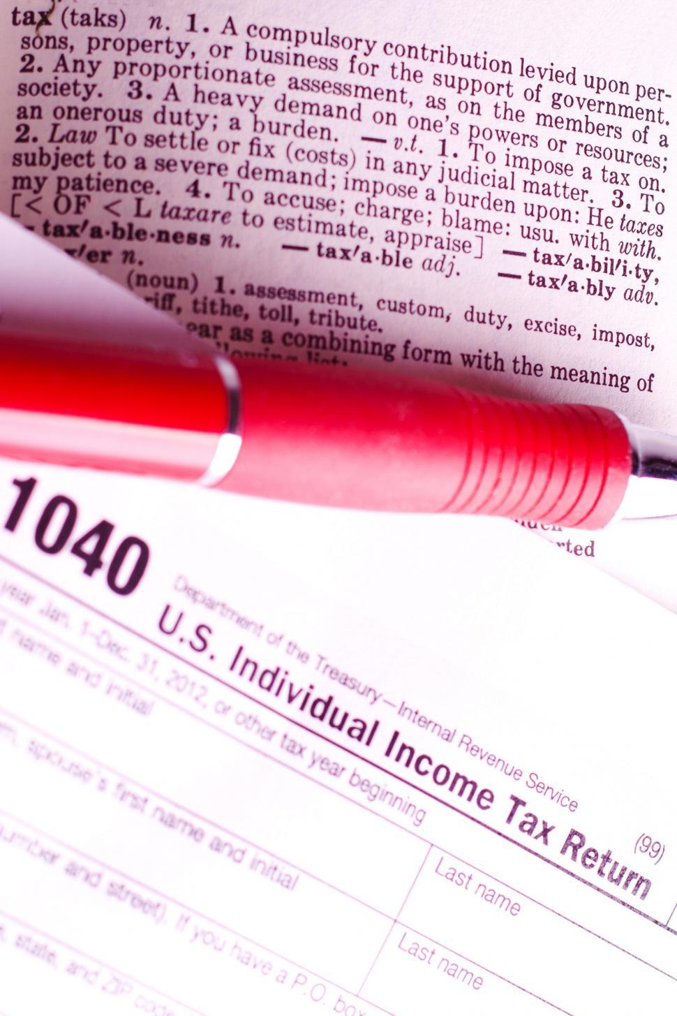 Free Image of Taxes 