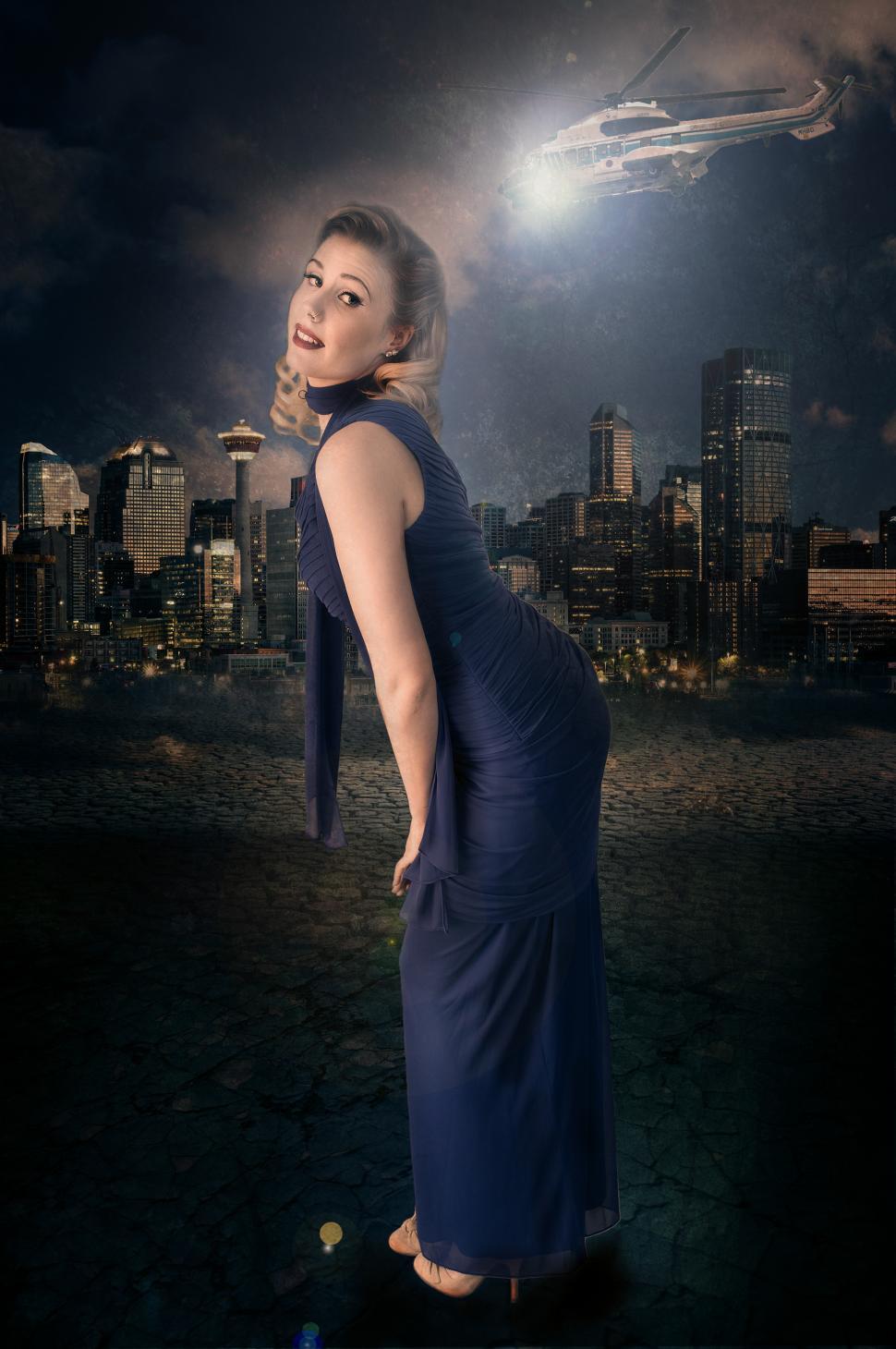 Free Image of Mystic Woman in the City 