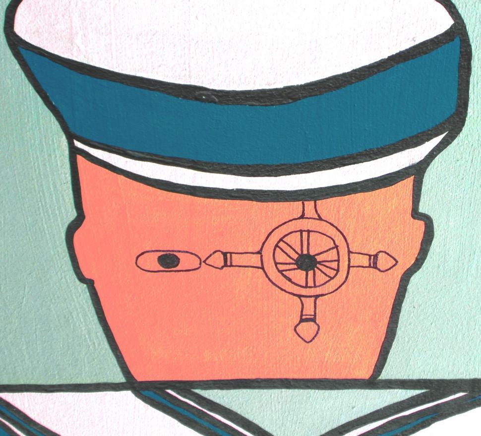 Free Image of Sailor Abstract 