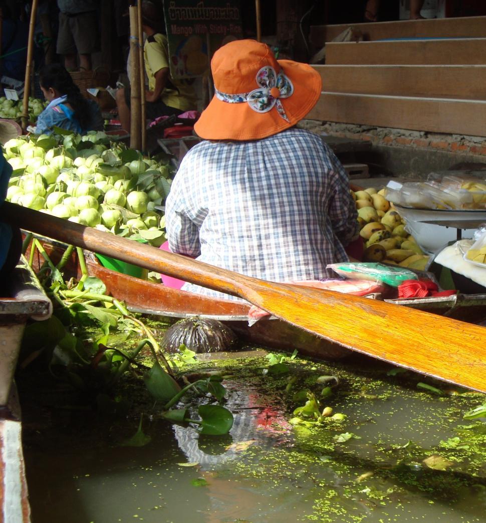 Free Image of Floating Market 