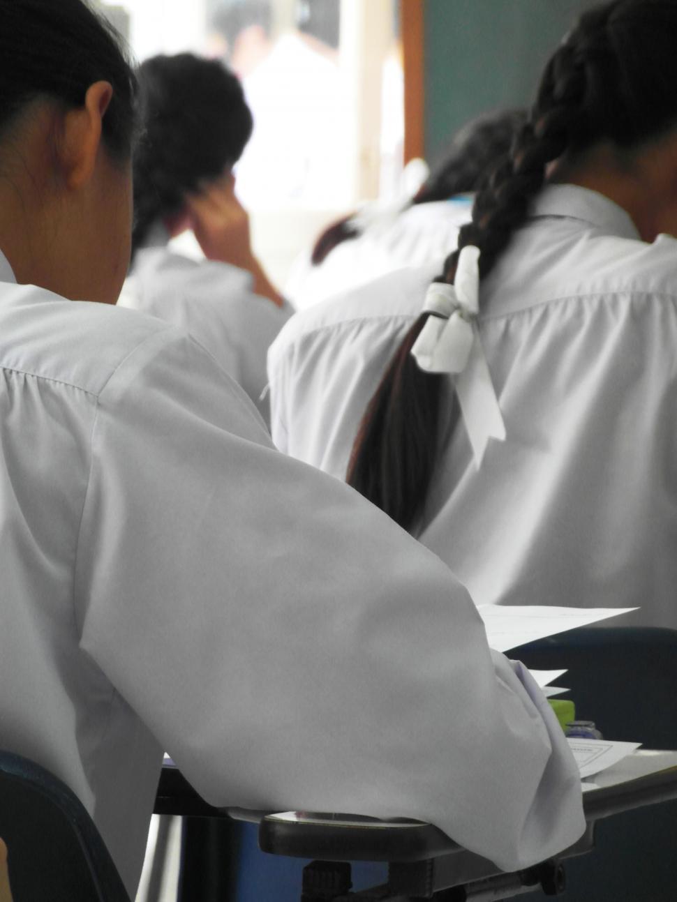 Free Image of School Exam 