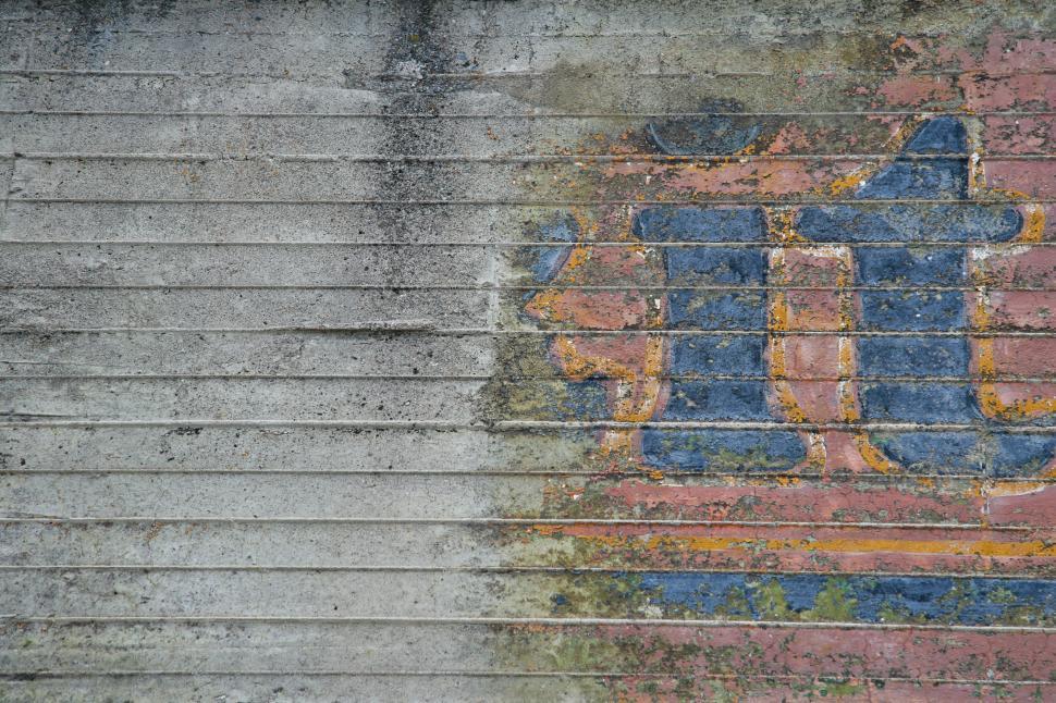 Free Image of Wall Ad 