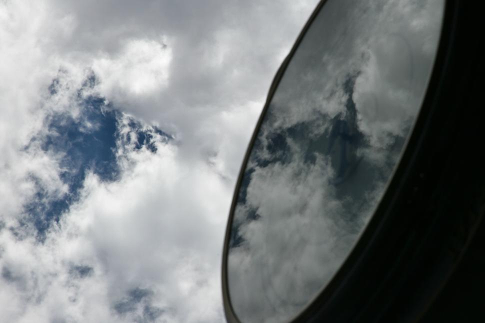 Free Image of Sky in Clock 