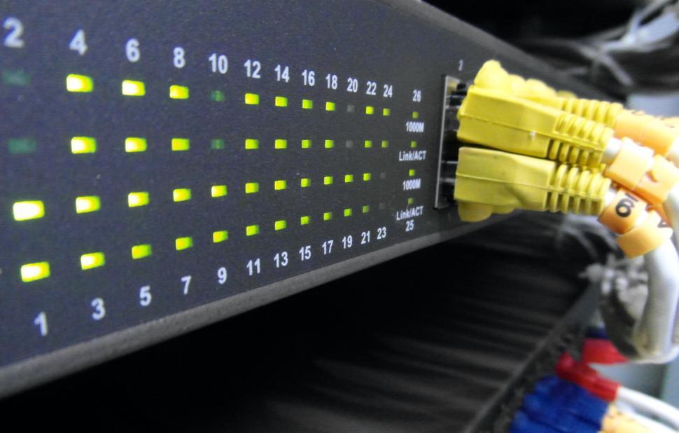 Free Image of Server Network Panel 