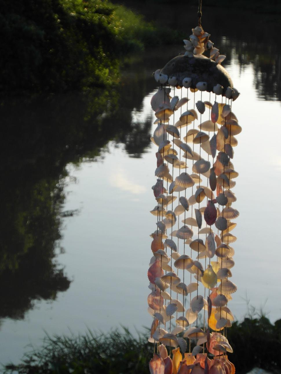 Free Image of Wind Chime of Shells 
