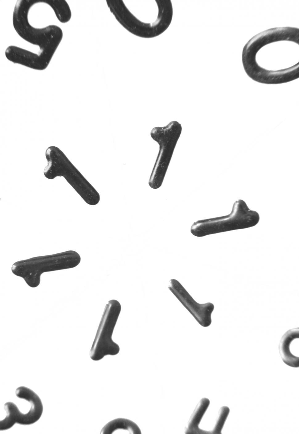 Free Image of Random Numbers 