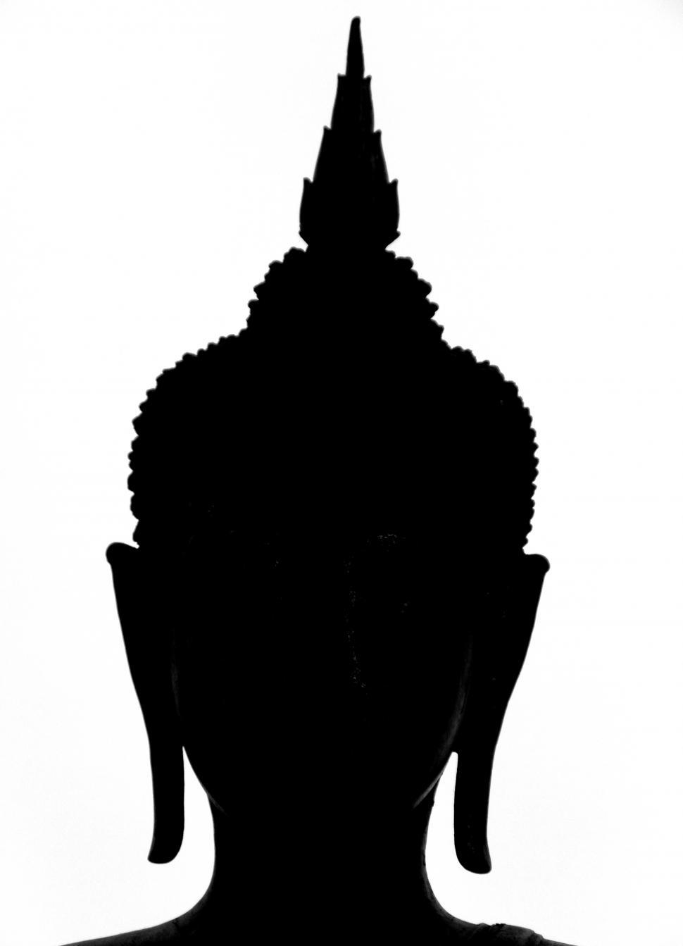 Free Image of Buddha Silhouette 
