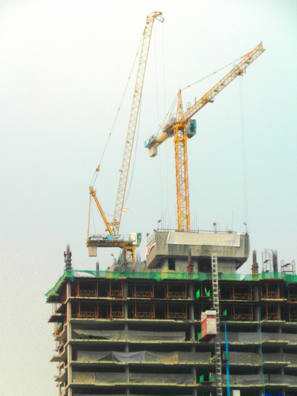 Free Image of Tower Under Construction 