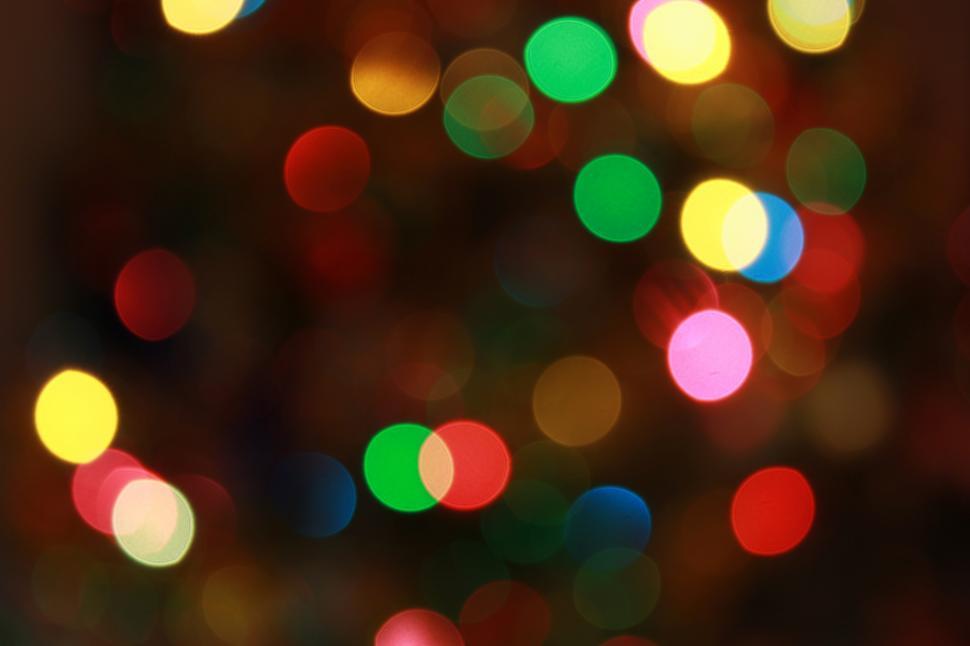 Free Image of colorful bokeh 