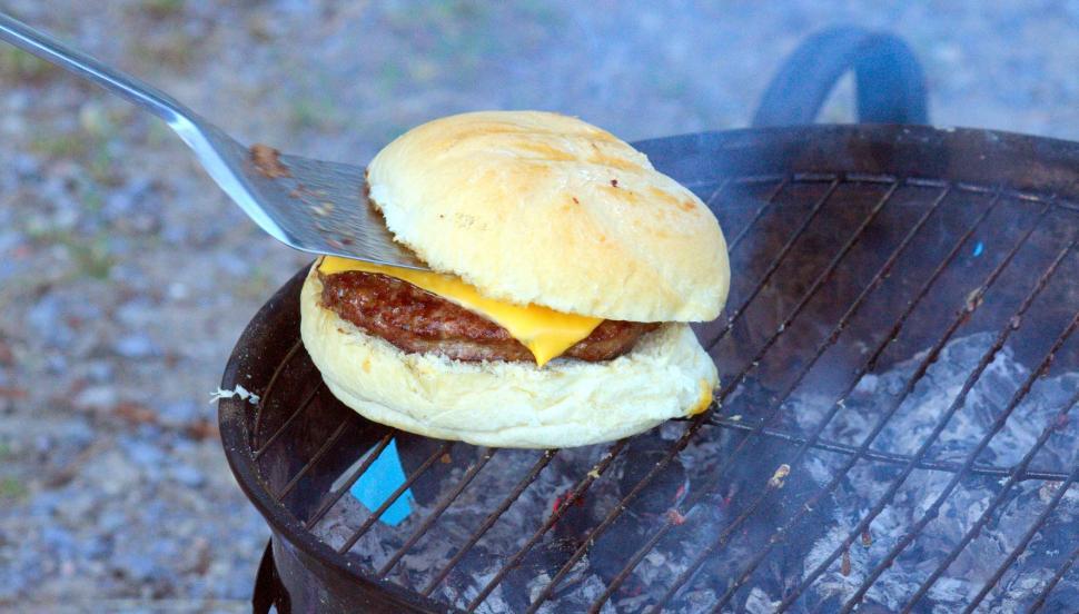 Free Image of Barbecue burger 