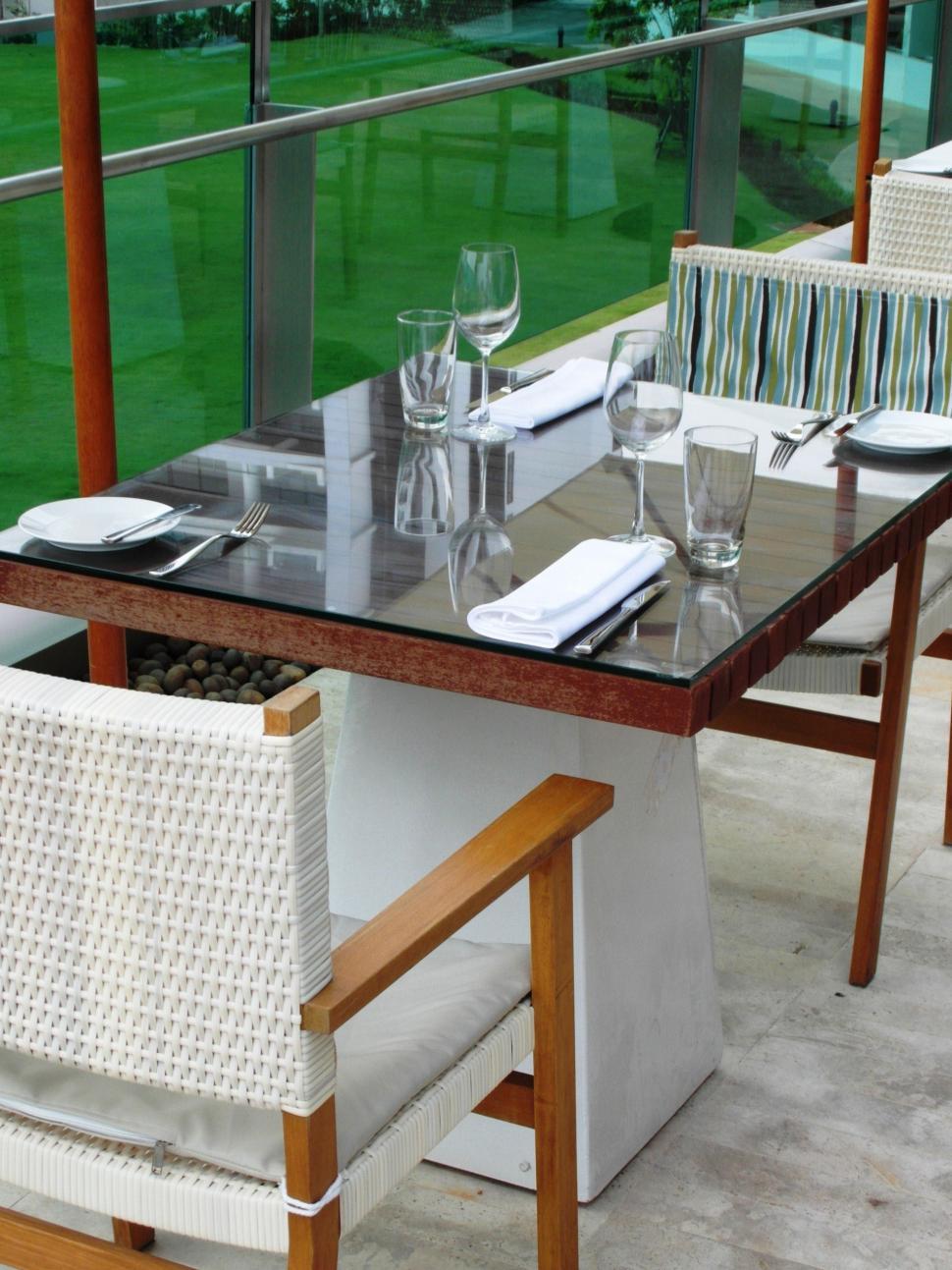 Free Image of Luxury terrace 