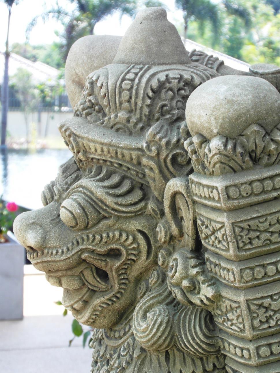 Free Image of Oriental Monster 