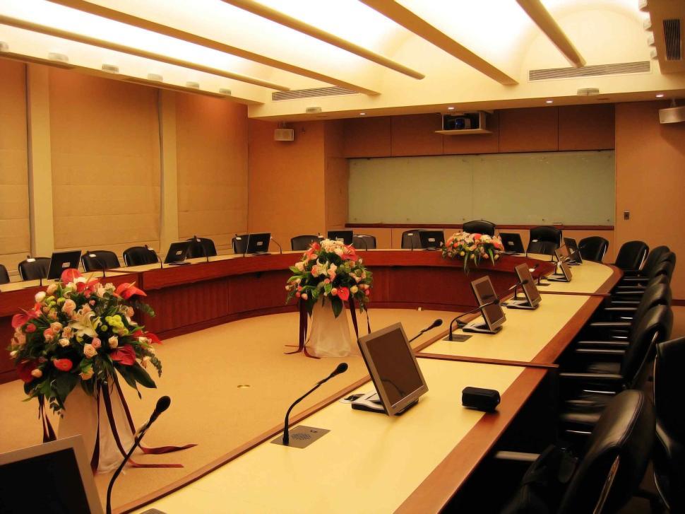 Free Image of The meeting room 