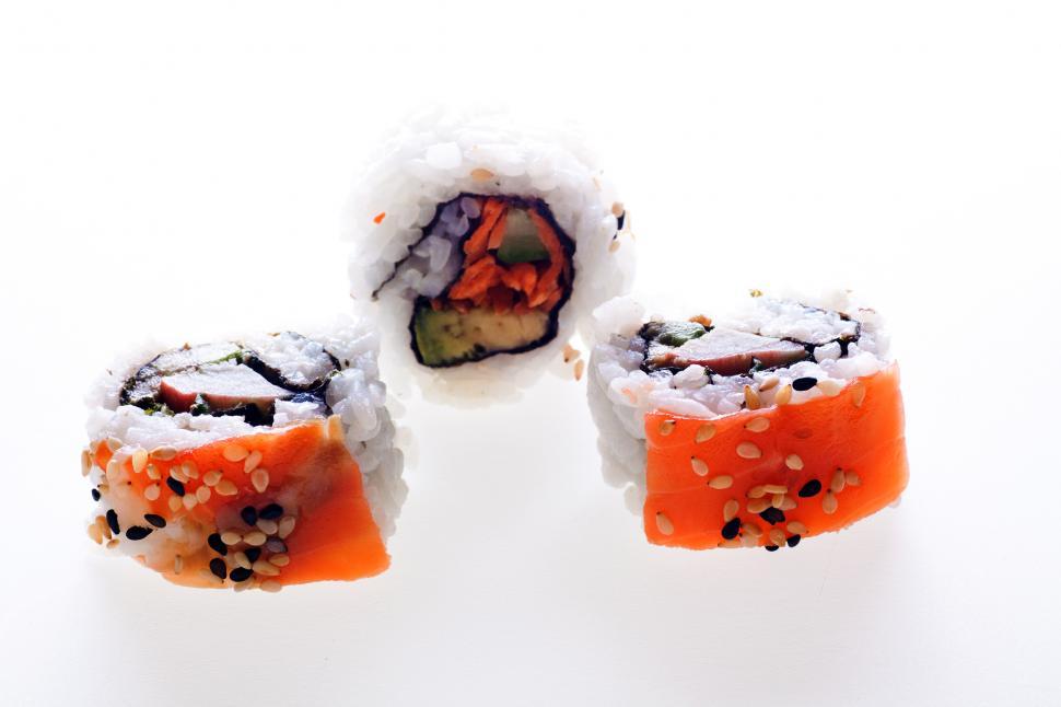 Free Image of Sushi 