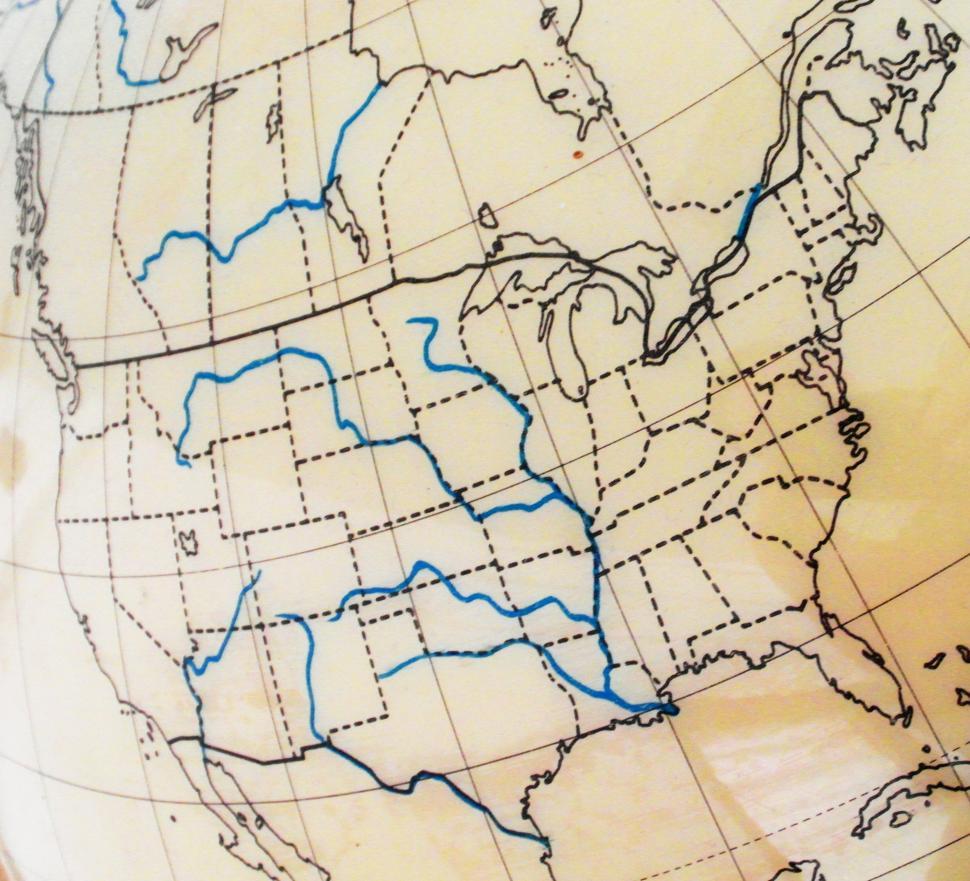 Free Image of Map of America 